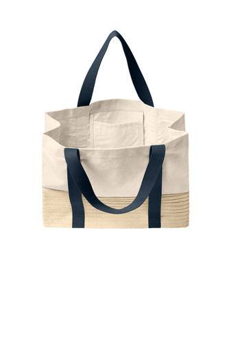 Port Authority ®  Straw Market Tote BG450