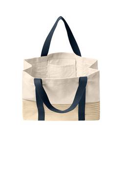 Port Authority ® Straw Market Tote BG450 Port Authority ® Straw Market Tote BG450
