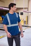 CornerStone ®  Enhanced Visibility Segmented Tape Tee CS206