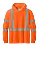 CornerStone ®  ANSI 107 Class 3 Long Sleeve Segmented Tape Hooded Tee CS208