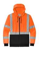 CornerStone ®  A107 Class 3 Heavy-Duty Fleece Full-Zip Hoodie CSF300