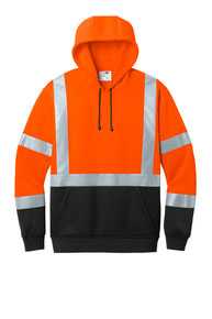 CornerStone ®  ANSI 107 Class 3 Heavy-Duty Fleece Pullover Hoodie CSF301