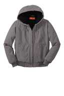 CornerStone ®  Washed Duck Cloth Insulated Hooded Work Jacket. CSJ41