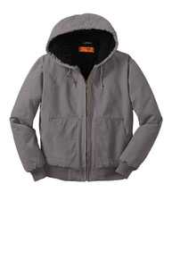 CornerStone ®  Washed Duck Cloth Insulated Hooded Work Jacket. CSJ41