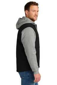 CornerStone ®  Duck Fleece Full-Zip Hooded Jacket CSJ42