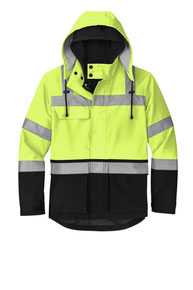 CornerStone ®  ANSI 107 Class 3 Waterproof Ripstop 3-In-1 Parka CSJ502