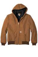 Carhartt  ®  Quilted-Flanne-Lined Duck Active Jac. CT106677