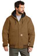 Carhartt  ®  Quilted-Flanne-Lined Duck Active Jac. CT106677