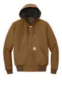 Carhartt  ®  Quilted-Flanne-Lined Duck Active Jac. CT106677