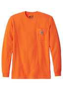 Carhartt  ®  Workwear Pocket Long Sleeve T-Shirt. CTK126