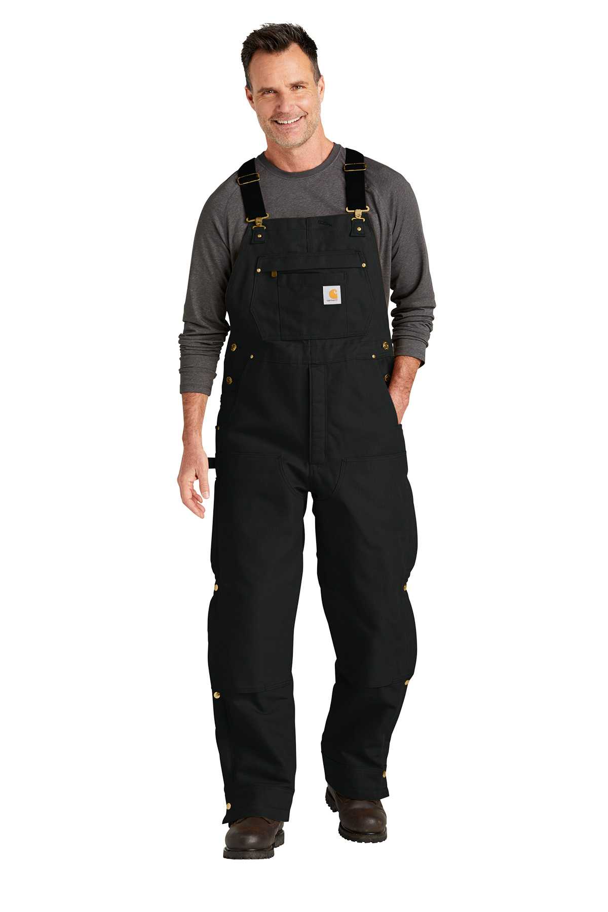 Carhartt ®  Tall Firm Duck Insulated Bib Overalls CTT106672