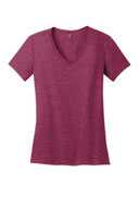 District ®  - Women's Perfect Weight ®  V-Neck Tee. DM1170L