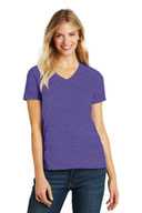 District ®  Women's Perfect Blend ®  V-Neck Tee. DM1190L