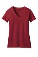 District ®  Women's Perfect Blend ®  V-Neck Tee. DM1190L