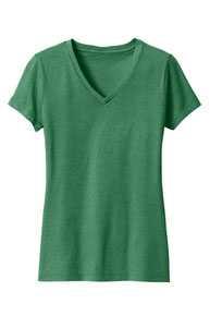 District ®  Women's Perfect Blend ®  V-Neck Tee. DM1190L