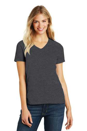 District &#174;  Women's Perfect Blend &#174;  V-Neck Tee. DM1190L