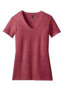 District ®  Women's Perfect Blend ®  V-Neck Tee. DM1190L