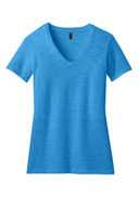 District ®  Women's Perfect Blend ®  V-Neck Tee. DM1190L