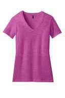 District ®  Women's Perfect Blend ®  V-Neck Tee. DM1190L