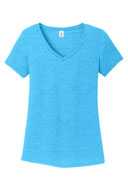 District ®  Women's Perfect Tri ®  V-Neck Tee. DM1350L