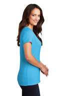 District ®  Women's Perfect Tri ®  V-Neck Tee. DM1350L