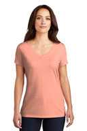 District ®  Women's Perfect Tri ®  V-Neck Tee. DM1350L