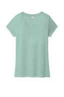 District ®  Women's Perfect Tri ®  V-Neck Tee. DM1350L