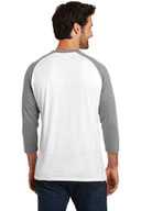 District  ®  Perfect Tri ®  3/4-Sleeve Raglan. DM136