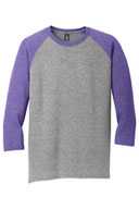 District  ®  Perfect Tri ®  3/4-Sleeve Raglan. DM136