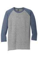 District  ®  Perfect Tri ®  3/4-Sleeve Raglan. DM136