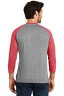 District  ®  Perfect Tri ®  3/4-Sleeve Raglan. DM136