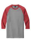 District  ®  Perfect Tri ®  3/4-Sleeve Raglan. DM136
