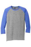 District  ®  Perfect Tri ®  3/4-Sleeve Raglan. DM136