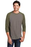 District  ®  Perfect Tri ®  3/4-Sleeve Raglan. DM136
