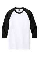 District  ®  Perfect Tri ®  3/4-Sleeve Raglan. DM136