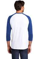 District  ®  Perfect Tri ®  3/4-Sleeve Raglan. DM136