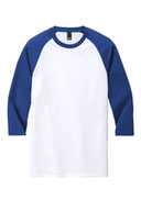 District  ®  Perfect Tri ®  3/4-Sleeve Raglan. DM136
