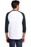 District  ®  Perfect Tri ®  3/4-Sleeve Raglan. DM136