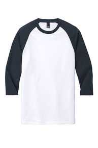 District  ®  Perfect Tri ®  3/4-Sleeve Raglan. DM136