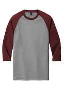 District  ®  Perfect Tri ®  3/4-Sleeve Raglan. DM136