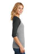 District ®  Women's Perfect Tri ®  3/4-Sleeve Raglan. DM136L
