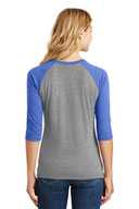 District ®  Women's Perfect Tri ®  3/4-Sleeve Raglan. DM136L
