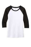 District ®  Women's Perfect Tri ®  3/4-Sleeve Raglan. DM136L