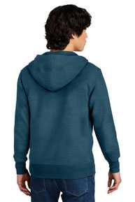 District  ®  Perfect Weight  ®  Fleece Full-Zip Hoodie DT1103