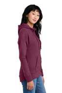 District  ®  Women's Perfect Weight  ®  Fleece Drop Shoulder Full-Zip Hoodie DT1104