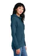 District  ®  Women's Perfect Weight  ®  Fleece Drop Shoulder Full-Zip Hoodie DT1104