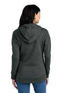 District  ®  Women's Perfect Weight  ®  Fleece Drop Shoulder Full-Zip Hoodie DT1104