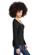 District ®  Women's Perfect Tri ®  Long Sleeve V-Neck Tee DT135