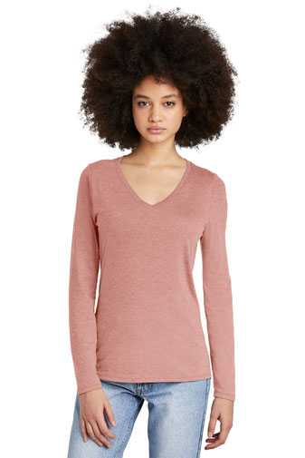 District &#174;  Women's Perfect Tri &#174;  Long Sleeve V-Neck Tee DT135