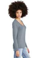 District ®  Women's Perfect Tri ®  Long Sleeve V-Neck Tee DT135